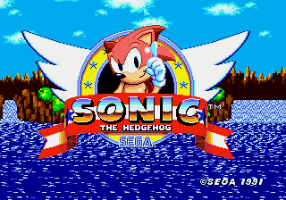 Red Sonic 1 Game Gear Edition